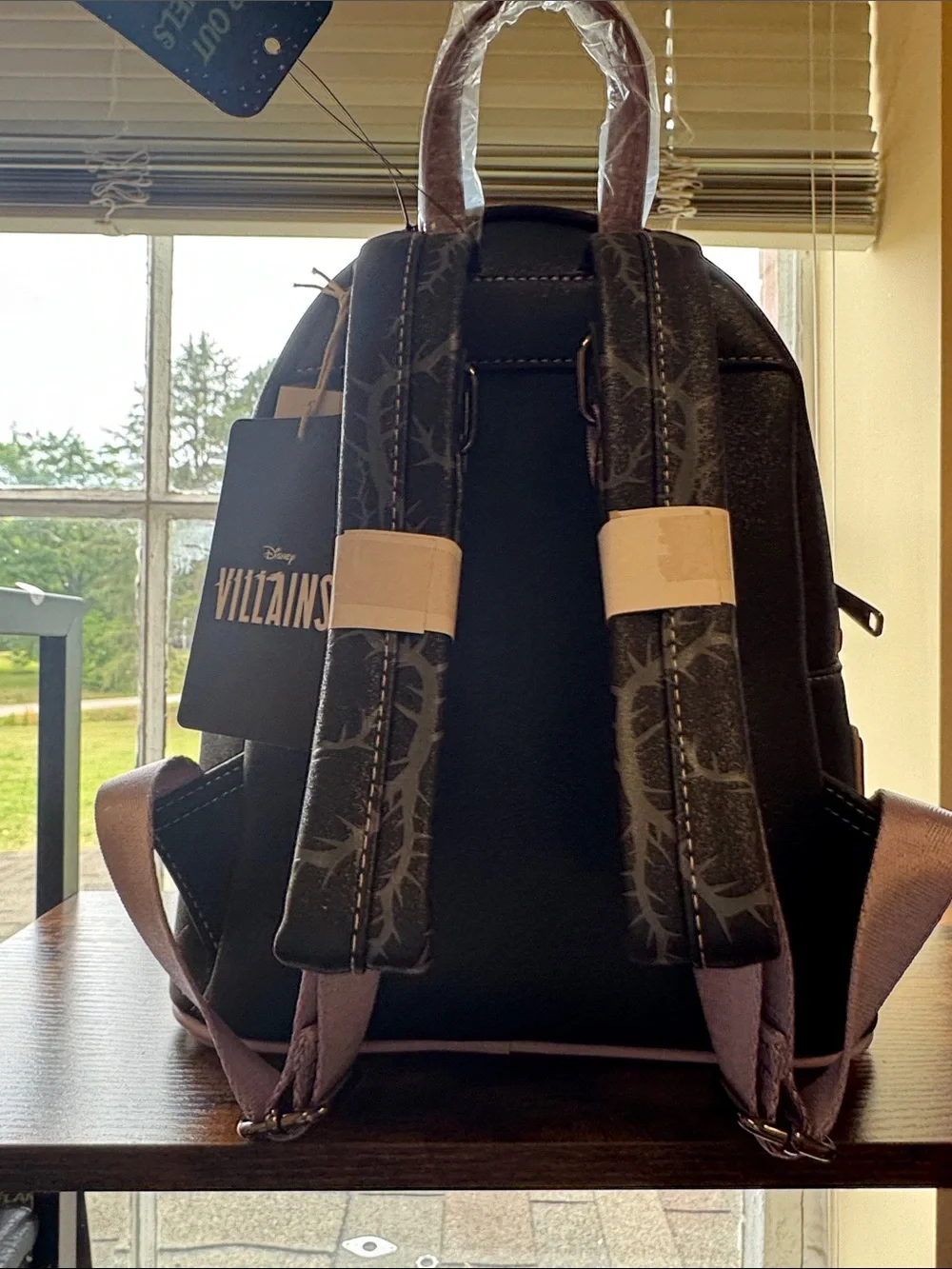 Disney Villains Maleficent Sleeping Beauty Loungefly Backpack NWT - Picture 3 of 7